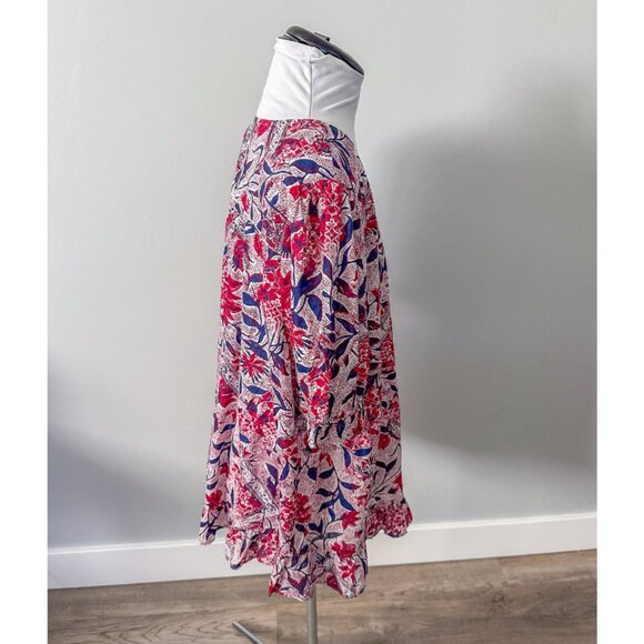 Lucky Brand Plus Size Floral Printed Ruffle Top - NWT! - Picture 5 of 13